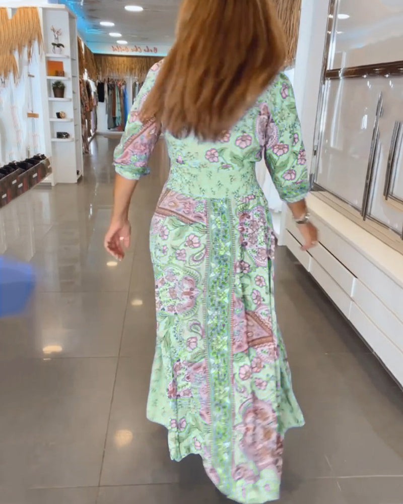 INGVI | BOHO Maxi-Klänning
