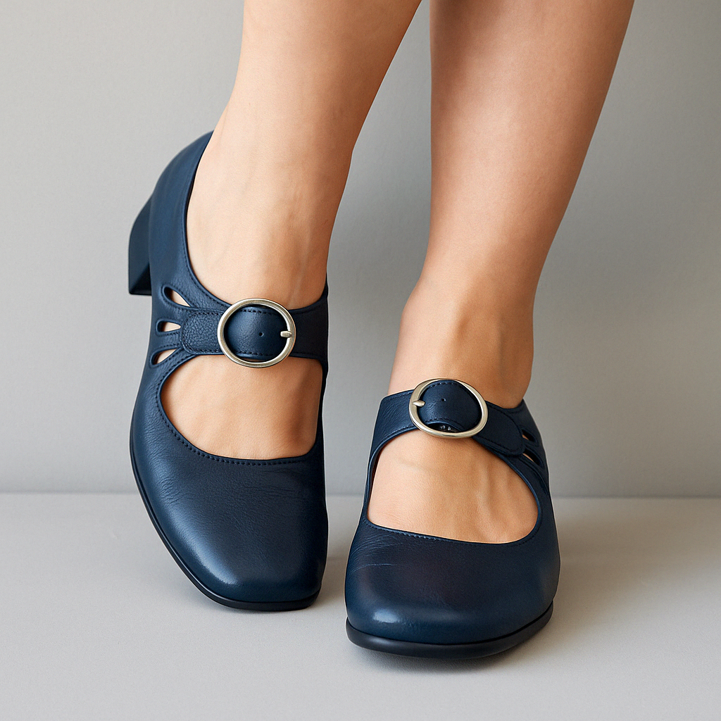 ANNY | Ortopediska Sandaler Med Bekväm Kilklack