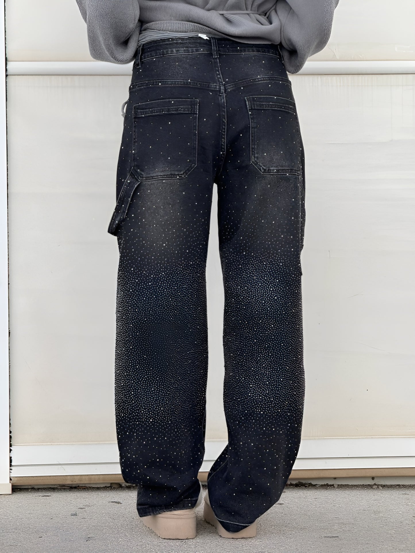 BIBI | Glänsande Jeans