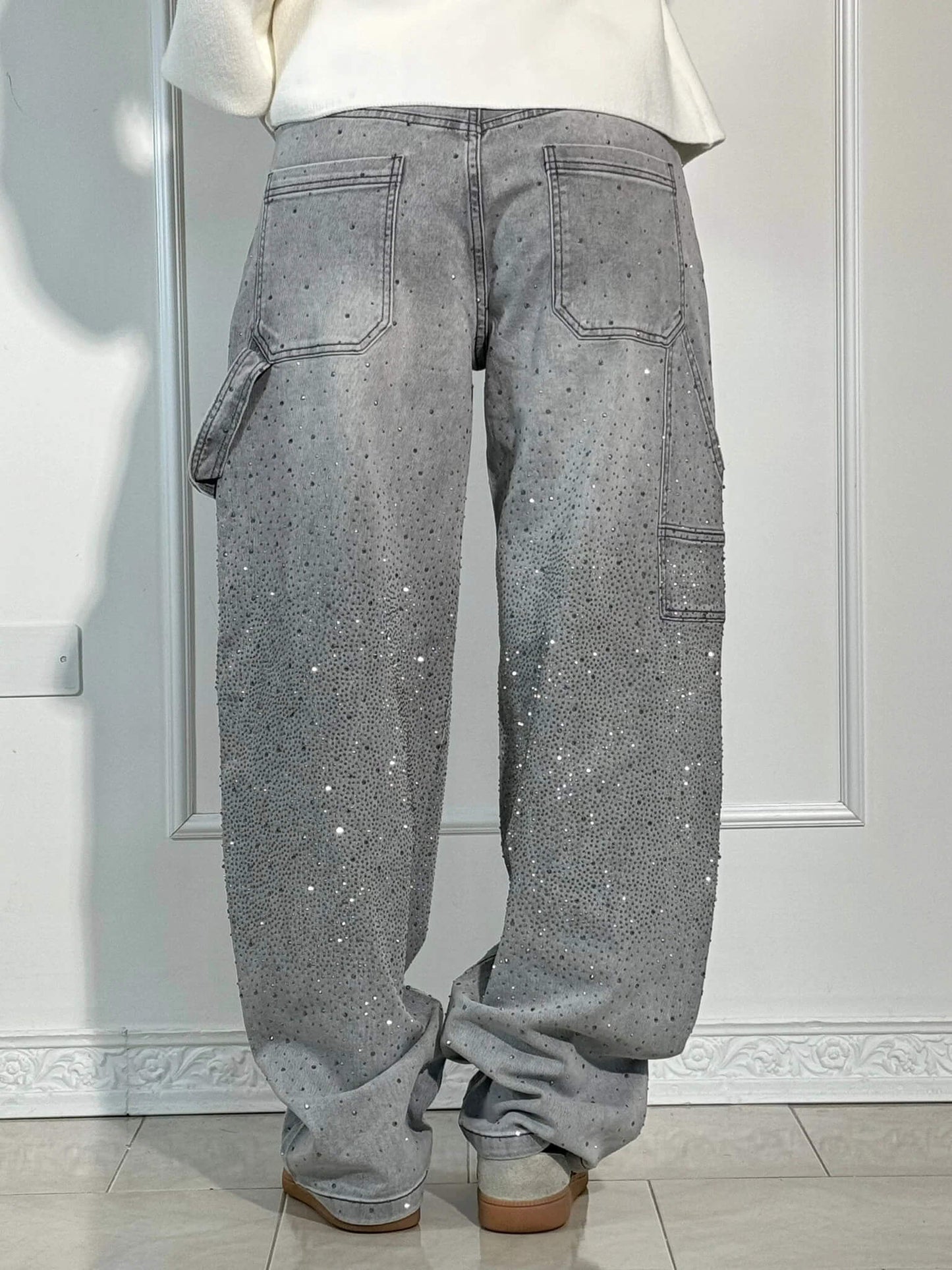 BIBI | Glänsande Jeans