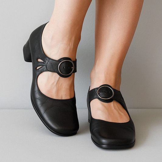 ANNY | Ortopediska Sandaler Med Bekväm Kilklack