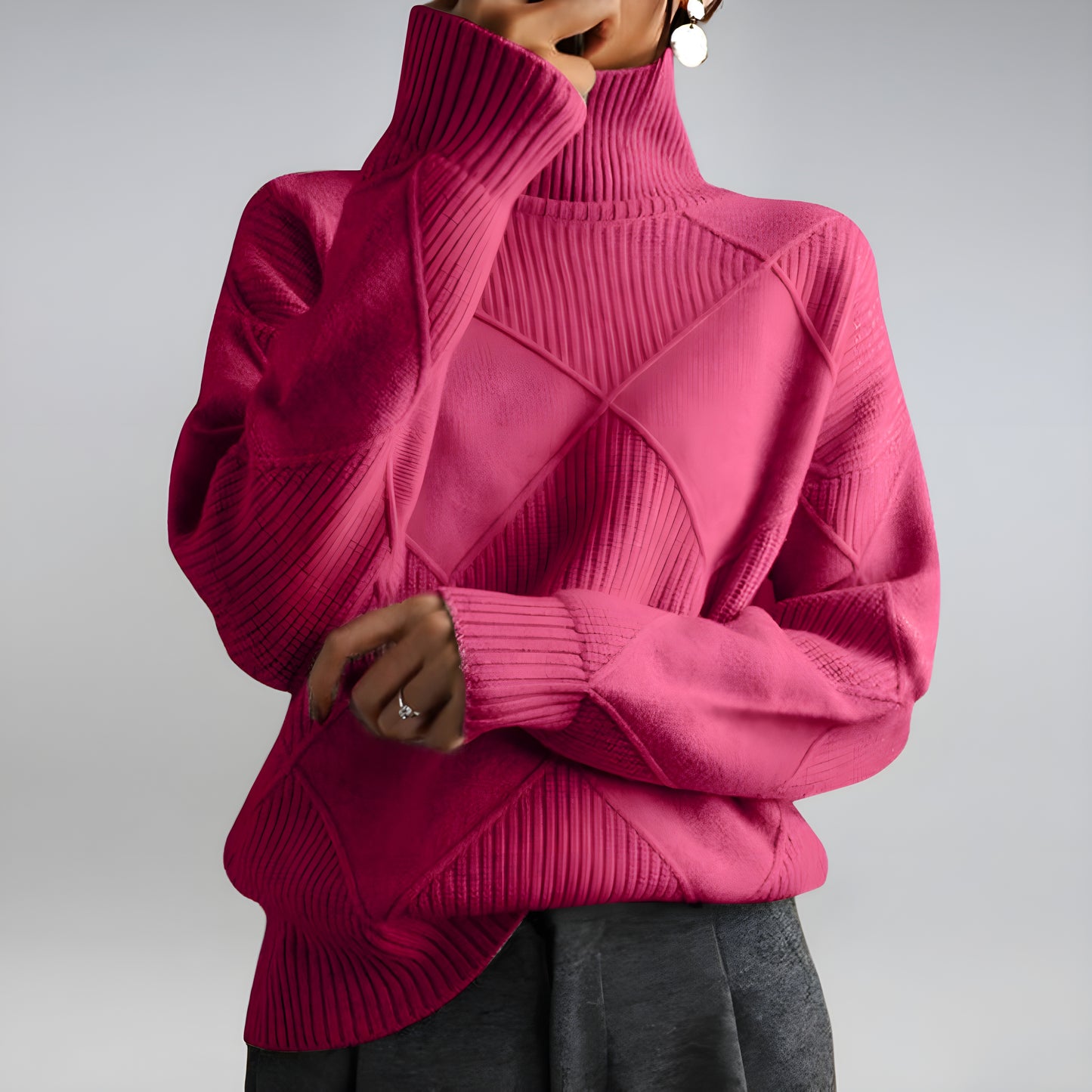 TINA | Mjuk Turtleneck