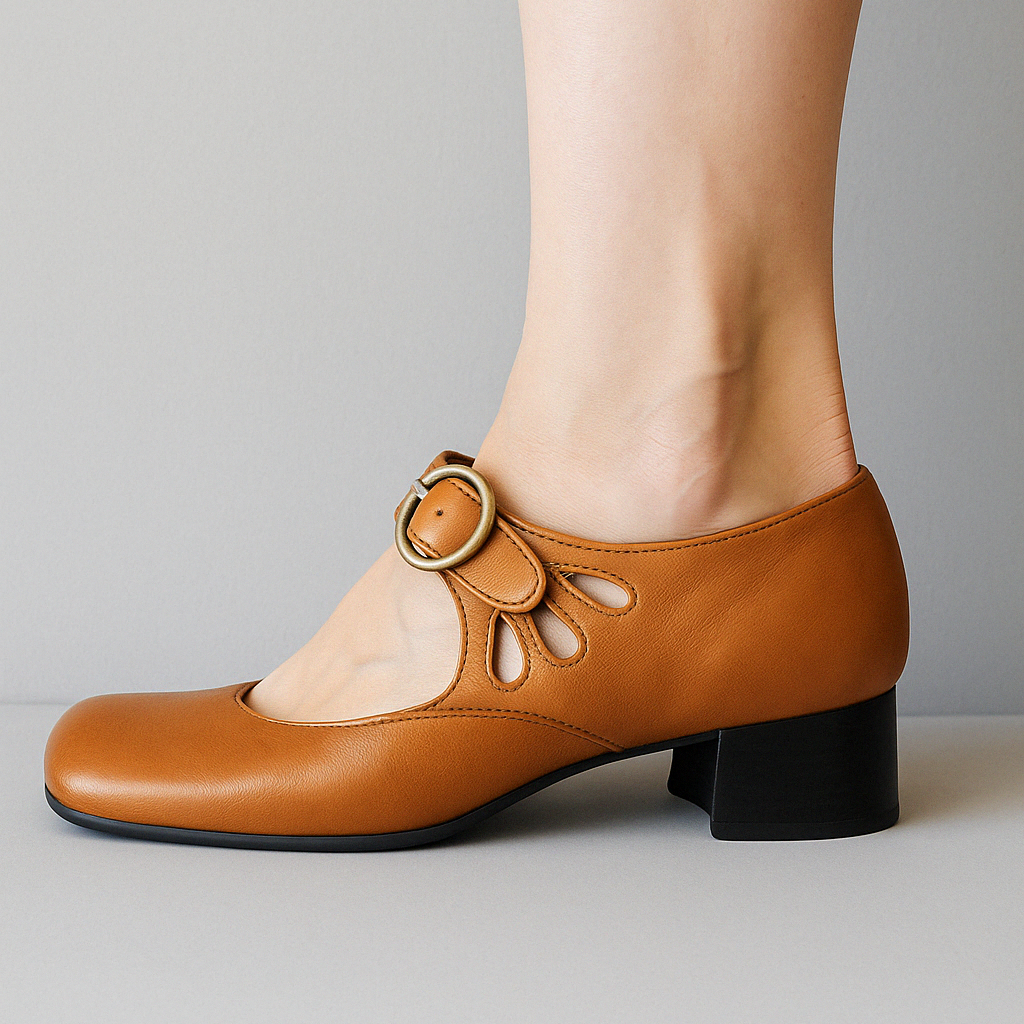 ANNY | Ortopediska Sandaler Med Bekväm Kilklack