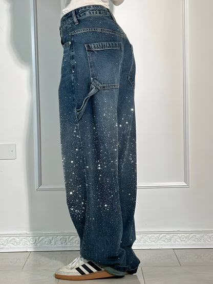 BIBI | Glänsande Jeans