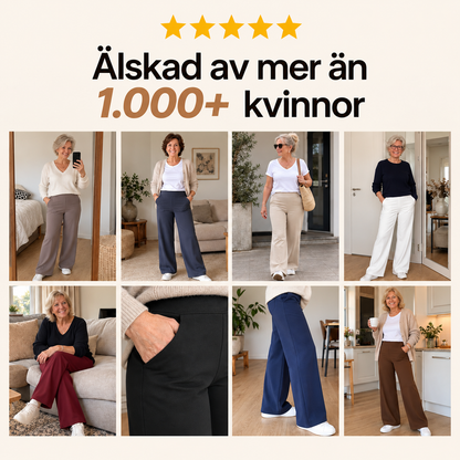KELLY | Den bekväma stretchbyxan för alla kvinnor – 1+1 GRATIS