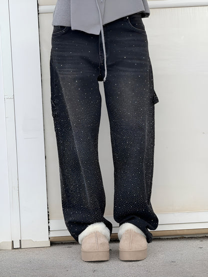 BIBI | Glänsande Jeans