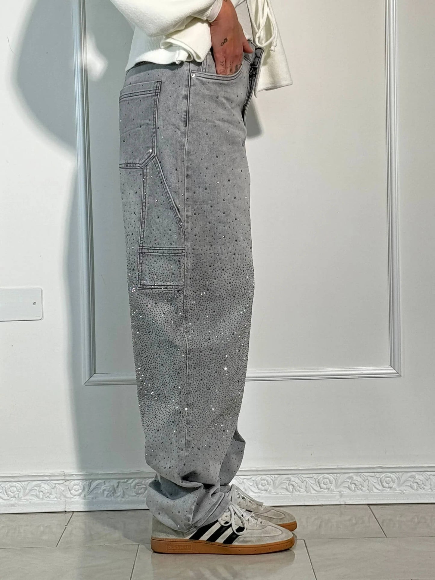 BIBI | Glänsande Jeans